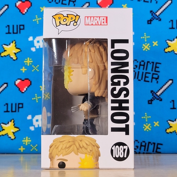 Funko PoP X-Men Longshot #1087 Walgreens Exclusive Vinyl Figure + Protector NIB - Picture 4 of 9